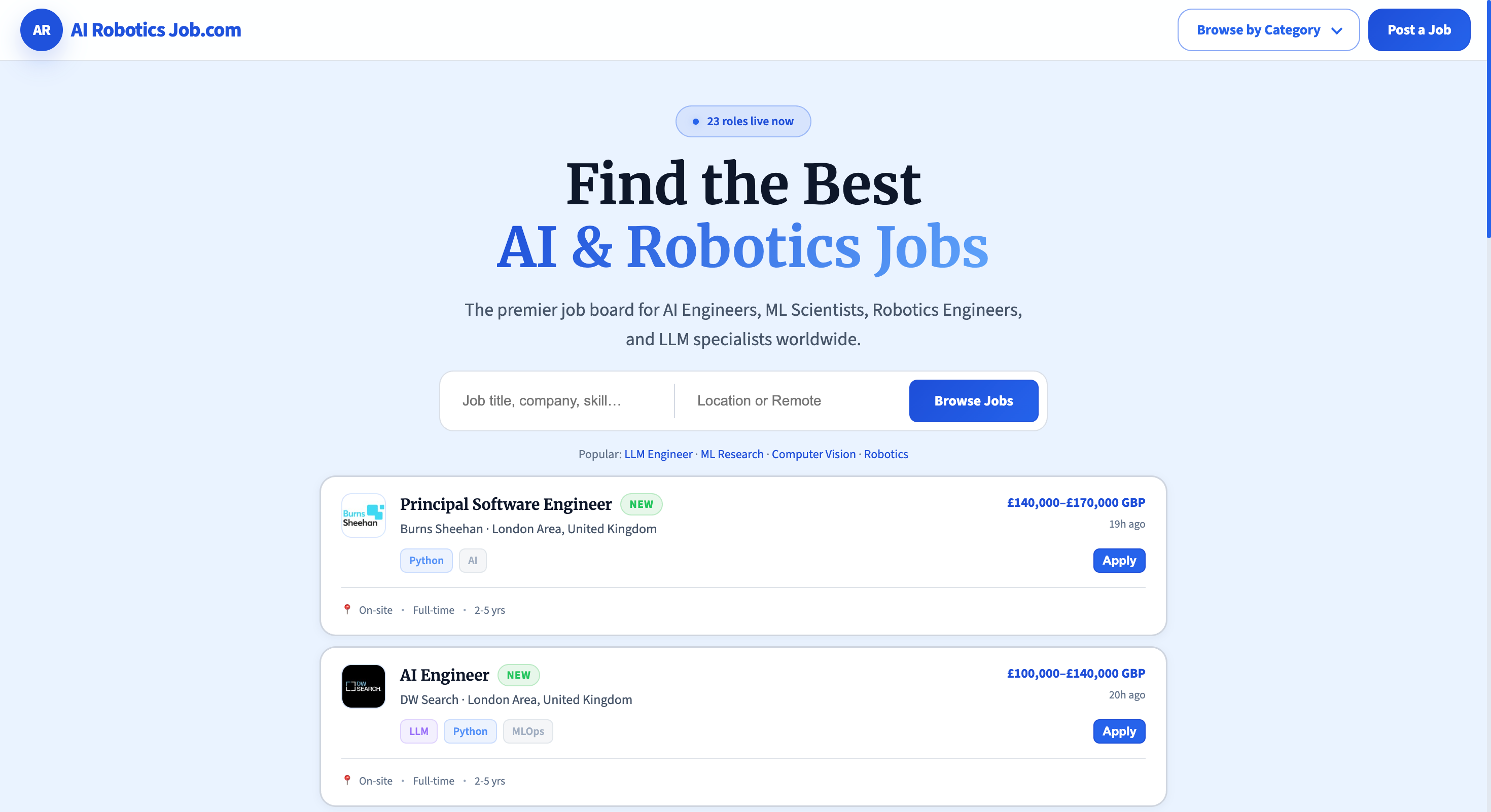 AIRobotics Job screenshot 2