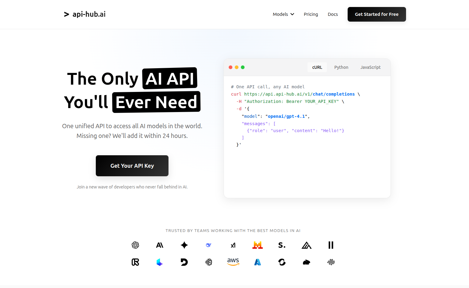 api-hubai screenshot 1