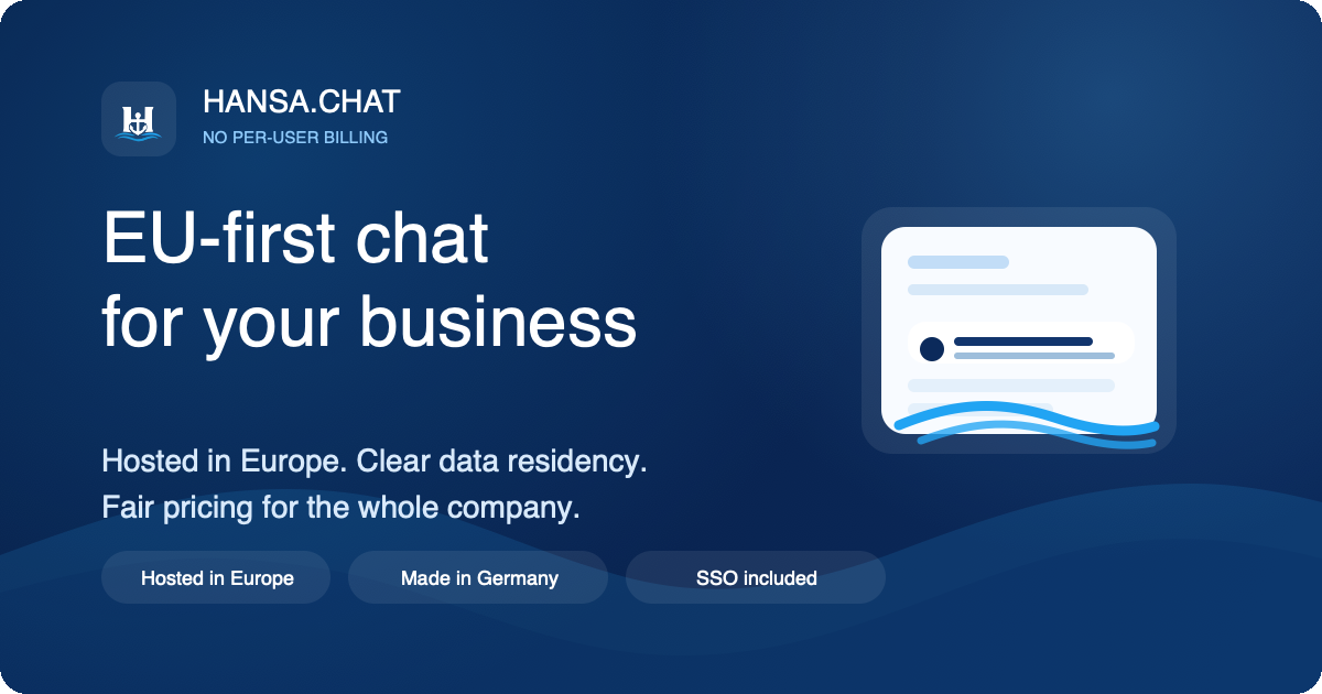 HansaChat screenshot 1
