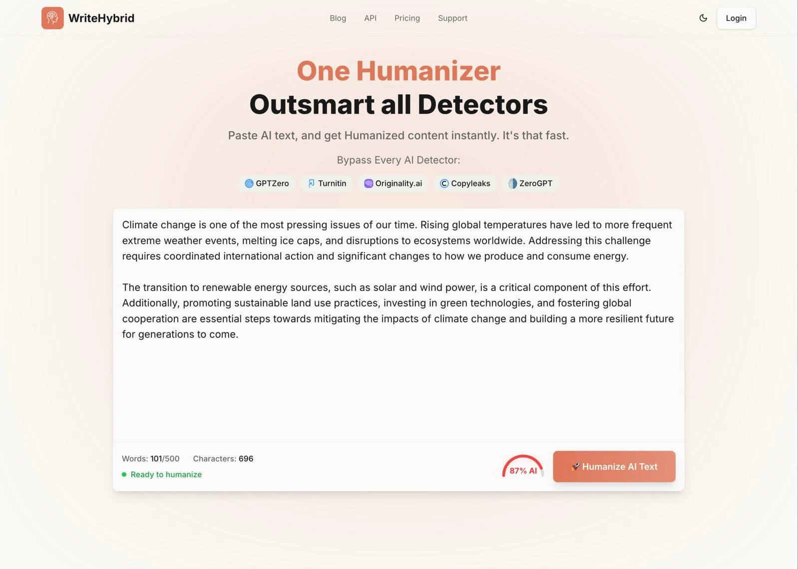 WriteHybrid screenshot 1